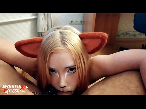 ❤️ Kitsune هن جي وات ۾ ڊڪ ۽ ڪم نگل ❤ معيار جنسي